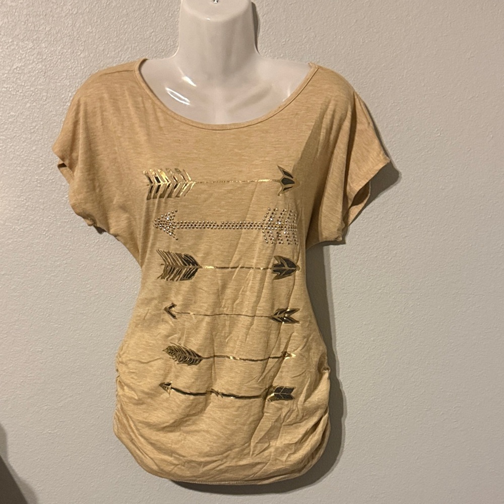 SJS Gold Arrow Graphic Women's Tee